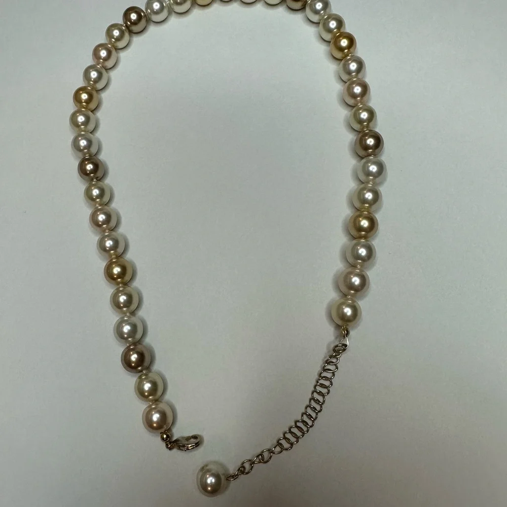 Cookie Lee women’s pearl necklace - Picture 4 of 7